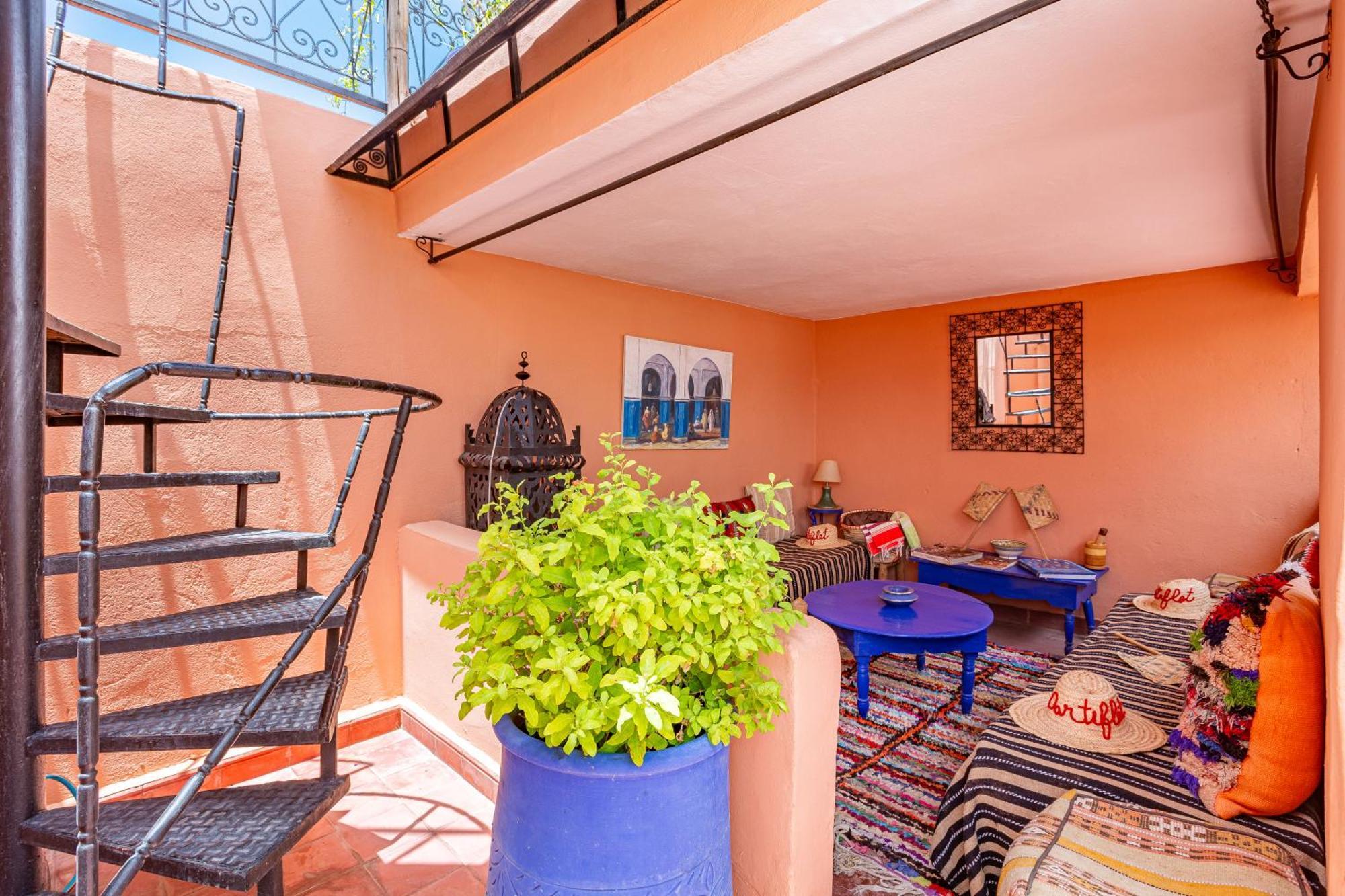 Riad Dar Tiflet Марракеш Экстерьер фото