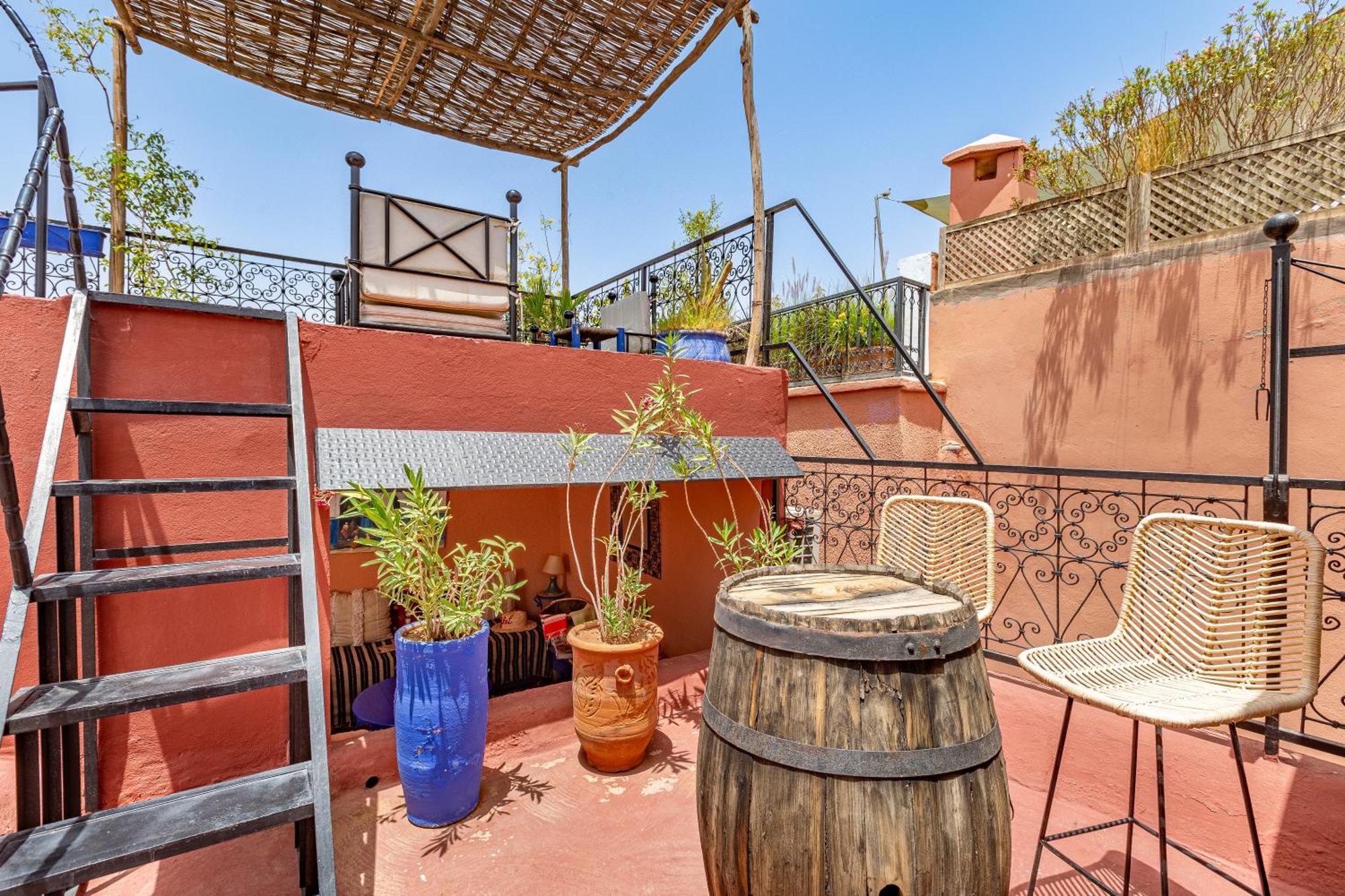 Riad Dar Tiflet Марракеш Экстерьер фото