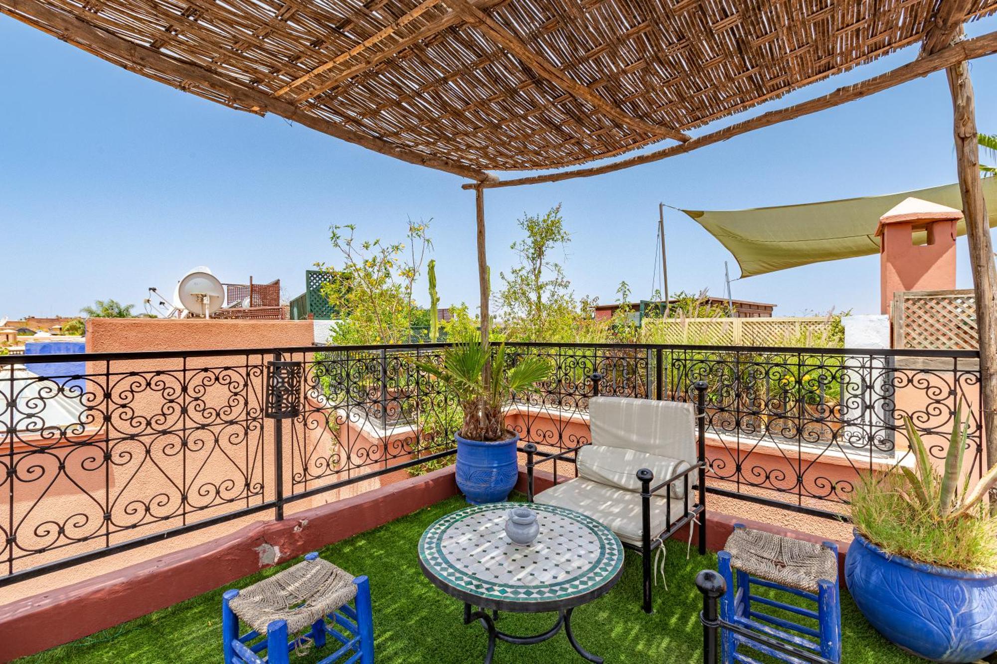 Riad Dar Tiflet Марракеш Экстерьер фото